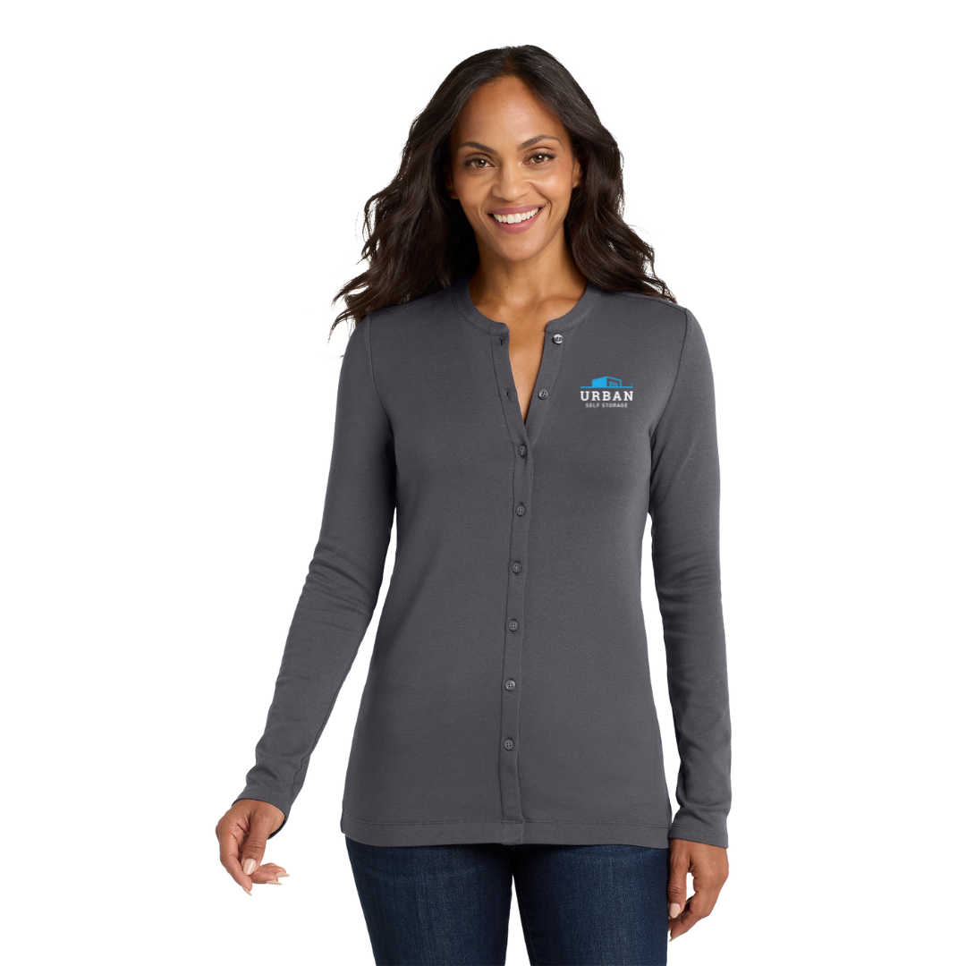 Port Authority® Ladies Concept Stretch Button-Front Cardigan
