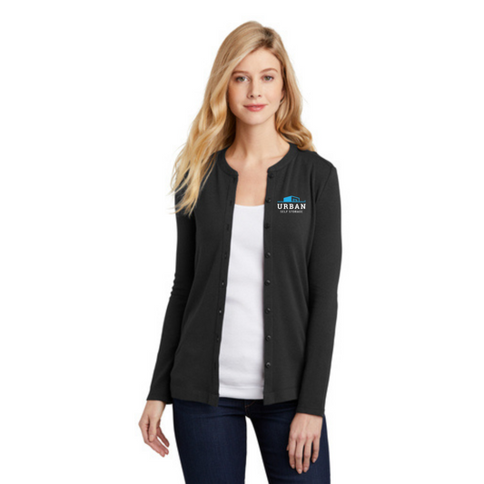 Port Authority® Ladies Concept Stretch Button-Front Cardigan