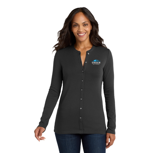 Port Authority® Ladies Concept Stretch Button-Front Cardigan