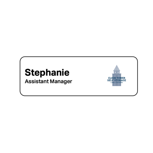 Personalized Engraved Name Badges