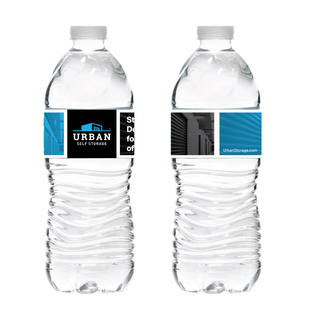 Bottled Water Label (1,000) @$0.12 ea