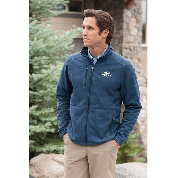 Eddie Bauer Men's Shaded Crosshatch Soft Shell Jacket